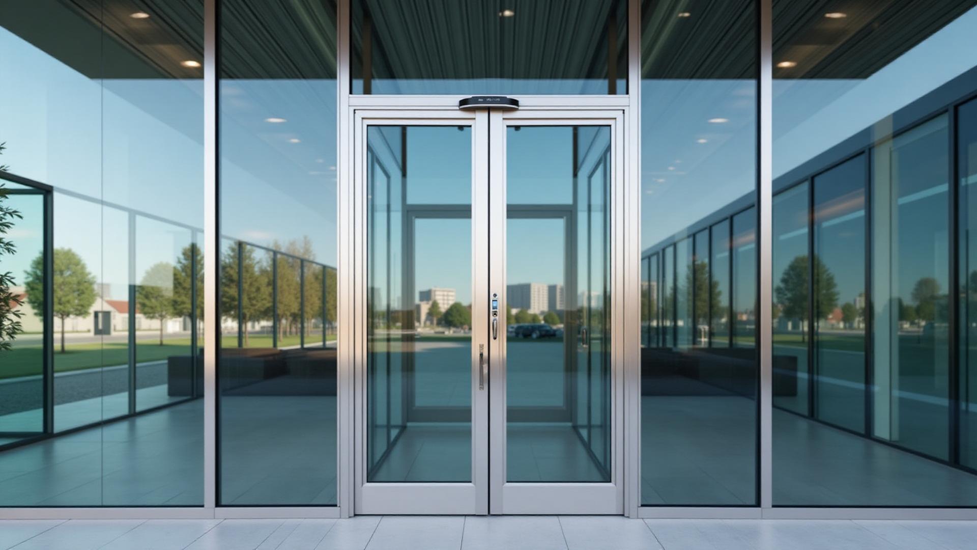 Automatic Glass Door Systems - Modern entrance solutions with integrated access control | Alex Access Control Atlanta